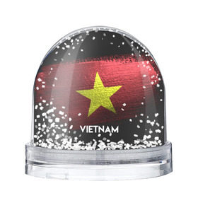 Водяной шар с принтом VIETNAM(Вьетнам) в Курске, Пластик | Изображение внутри шара печатается на глянцевой фотобумаге с двух сторон | urban | vietnam | город | мир | путешествие | символика | страны | флаг