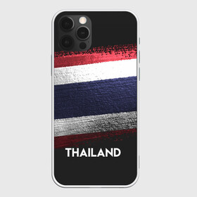 Чехол для iPhone 12 Pro Max с принтом Тайланд(Thailand) в Курске, Силикон |  | Тематика изображения на принте: thailand | urban | город | мир | путешествие | символика | страны | таиланд | флаг