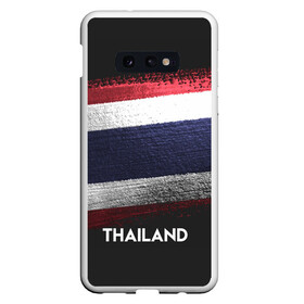 Чехол для Samsung S10E с принтом Тайланд(Thailand) в Курске, Силикон | Область печати: задняя сторона чехла, без боковых панелей | Тематика изображения на принте: thailand | urban | город | мир | путешествие | символика | страны | таиланд | флаг
