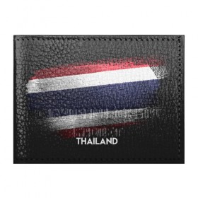 Обложка для студенческого билета с принтом Тайланд(Thailand) в Курске, натуральная кожа | Размер: 11*8 см; Печать на всей внешней стороне | Тематика изображения на принте: thailand | urban | город | мир | путешествие | символика | страны | таиланд | флаг