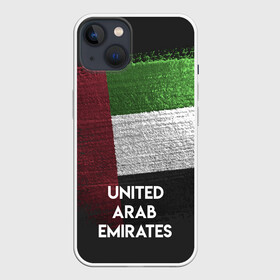 Чехол для iPhone 13 с принтом Арабские Эмираты в Курске,  |  | Тематика изображения на принте: urban | город | мир | путешествие | символика | страны | флаг