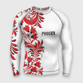 Мужской рашгард 3D с принтом Россия в Курске,  |  | country | moscow | ornament | pattern | russia | russian | sport | style | team | москва | надпись | орнамент | россия | русская | русский | спорт | стиль | страна | суприм | узор