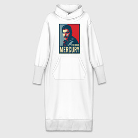 Платье удлиненное хлопок с принтом Freddie Mercury в Курске,  |  | freddie mercury | queen | фредди меркьюри