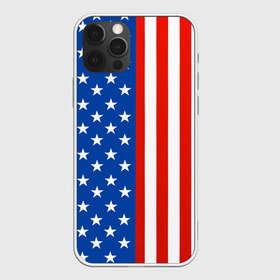 Чехол для iPhone 12 Pro Max с принтом Американский Флаг в Курске, Силикон |  | америка | вашингтон | звезды | патриот | сша | трамп | триколор