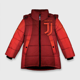 Зимняя куртка для девочек 3D с принтом Juventus new uniform в Курске, ткань верха — 100% полиэстер; подклад — 100% полиэстер, утеплитель — 100% полиэстер. | длина ниже бедра, удлиненная спинка, воротник стойка и отстегивающийся капюшон. Есть боковые карманы с листочкой на кнопках, утяжки по низу изделия и внутренний карман на молнии. 

Предусмотрены светоотражающий принт на спинке, радужный светоотражающий элемент на пуллере молнии и на резинке для утяжки. | club | football | juventus | белый | италия | клуб | форма | черный | ювентус