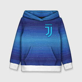 Детская толстовка 3D с принтом Juventus new uniform в Курске, 100% полиэстер | двухслойный капюшон со шнурком для регулировки, мягкие манжеты на рукавах и по низу толстовки, спереди карман-кенгуру с мягким внутренним слоем | Тематика изображения на принте: club | football | juventus | белый | италия | клуб | форма | черный | ювентус