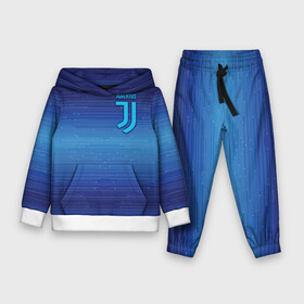 Детский костюм 3D (с толстовкой) с принтом Juventus new uniform в Курске,  |  | club | football | juventus | белый | италия | клуб | форма | черный | ювентус