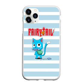 Чехол для iPhone 11 Pro матовый с принтом Fairy Tail в Курске, Силикон |  | anime | cat | fairy tail | happy | аниме | животные | кот | сёнэн | хвост феи | хэппи
