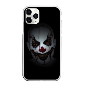 Чехол для iPhone 11 Pro матовый с принтом Клоун убийца в Курске, Силикон |  | глаза | кино | клоун | мрак | ужас | ужасы