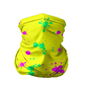 Бандана-труба 3D с принтом Coldcloud жёлтый в Курске, 100% полиэстер, ткань с особыми свойствами — Activecool | плотность 150‒180 г/м2; хорошо тянется, но сохраняет форму | roses | андреев | андрей | бубба | капли | кислота | кляксы | краски | ту ту ту | хубба | школа | яркий