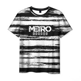 Мужская футболка 3D с принтом METRO: Exodus в Курске, 100% полиэфир | прямой крой, круглый вырез горловины, длина до линии бедер | 