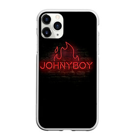 Чехол для iPhone 11 Pro Max матовый с принтом Johnyboy в Курске, Силикон |  | Тематика изображения на принте: johnyboy | денис василенко | джонибой