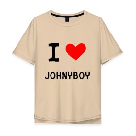Мужская футболка хлопок Oversize с принтом Johnyboy 8 в Курске, 100% хлопок | свободный крой, круглый ворот, “спинка” длиннее передней части | johnyboy | денис василенко | джонибой