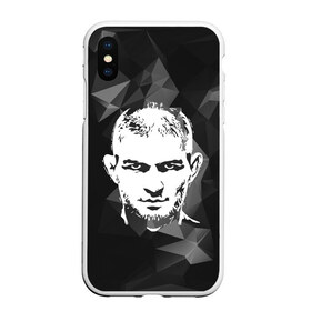 Чехол для iPhone XS Max матовый с принтом KHABIB NURMAGOMEDOV в Курске, Силикон | Область печати: задняя сторона чехла, без боковых панелей | abstract | geometry | khabib | khabib nurmagomedov | mma | sport | texture | абстракция | вектор | геометрия | кулак | мма | смешанные боевые искусства | спорт | текстура | хабиб | хабиб нурмагомедов