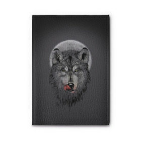 Обложка для автодокументов с принтом Волк Облизывается в Курске, натуральная кожа |  размер 19,9*13 см; внутри 4 больших “конверта” для документов и один маленький отдел — туда идеально встанут права | Тематика изображения на принте: forest | grey | moon | werewolf | werewolfs | white | wolf | wolfs | белый | волк | волки | волчата | волченок | волчица | волчицы | лес | луна | оборотень | оборотни | серый | язык