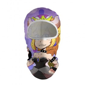 Балаклава 3D с принтом Bowsette в Курске, 100% полиэстер, ткань с особыми свойствами — Activecool | плотность 150–180 г/м2; хорошо тянется, но при этом сохраняет форму. Закрывает шею, вокруг отверстия для глаз кайма. Единый размер | Тематика изображения на принте: 