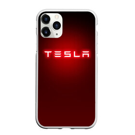 Чехол для iPhone 11 Pro матовый с принтом TESLA в Курске, Силикон |  | brand | car | elon mask | tesla | авто | бренд | илон | илон маск | маск | машина | тесла | электрокар