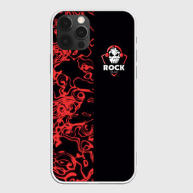 Чехол для iPhone 12 Pro Max с принтом I Love Rock в Курске, Силикон |  | Тематика изображения на принте: гранж | музыка | нео | пост | постпанк | ривайвл | рок | хард | я люблю