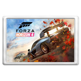 Магнит 45*70 с принтом Forza Horizon 4 в Курске, Пластик | Размер: 78*52 мм; Размер печати: 70*45 | auto | car | forza | game | horizon | mclaren | motorsport | race | авто | гонки | игра | машина