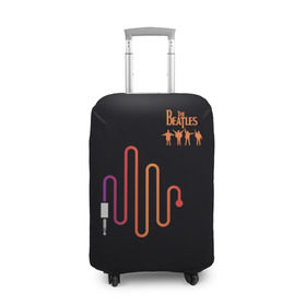Чехол для чемодана 3D с принтом The Beatles в Курске, 86% полиэфир, 14% спандекс | двустороннее нанесение принта, прорези для ручек и колес | битлз | британская | группа | джон леннон | джордж харрисон | ливерпуль | пол маккартни | ринго старр | рок