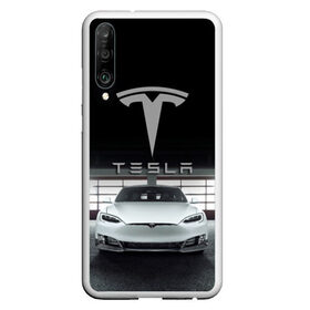 Чехол для Honor P30 с принтом TESLA в Курске, Силикон | Область печати: задняя сторона чехла, без боковых панелей | car | elon | motors | musk | tesla | авто | автомобиль | илон | кар | лого | маск | моторс | тесла | тэсла