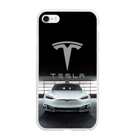 Чехол для iPhone 6/6S матовый с принтом TESLA в Курске, Силикон |  | car | elon | motors | musk | tesla | авто | автомобиль | илон | кар | лого | маск | моторс | тесла | тэсла
