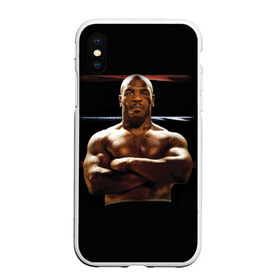 Чехол для iPhone XS Max матовый с принтом Майк Тайсон в Курске, Силикон | Область печати: задняя сторона чехла, без боковых панелей | бокс | боксер | знаменитости | спорт | стиль | тайсон | тренд