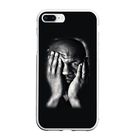Чехол для iPhone 7Plus/8 Plus матовый с принтом Майк Тайсон в Курске, Силикон | Область печати: задняя сторона чехла, без боковых панелей | бокс | боксер | знаменитости | спорт | стиль | тайсон | тренд