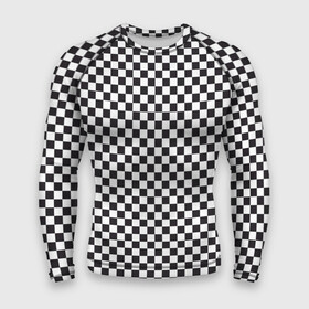 Мужской рашгард 3D с принтом Checkerboard в Курске,  |  | белая | бойчик | вдудь | дудь | иванов | клетка. ячейка | кубики | орнамент | френдзона | чача | чёрная | шахматная. доска | шашечки