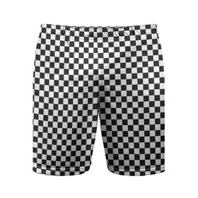 Мужские шорты спортивные с принтом Checkerboard в Курске,  |  | белая | бойчик | вдудь | дудь | иванов | клетка. ячейка | кубики | орнамент | френдзона | чача | чёрная | шахматная. доска | шашечки