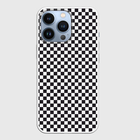 Чехол для iPhone 13 Pro с принтом Checkerboard в Курске,  |  | белая | бойчик | вдудь | дудь | иванов | клетка. ячейка | кубики | орнамент | френдзона | чача | чёрная | шахматная. доска | шашечки