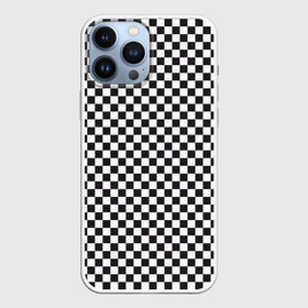 Чехол для iPhone 13 Pro Max с принтом Checkerboard в Курске,  |  | Тематика изображения на принте: белая | бойчик | вдудь | дудь | иванов | клетка. ячейка | кубики | орнамент | френдзона | чача | чёрная | шахматная. доска | шашечки