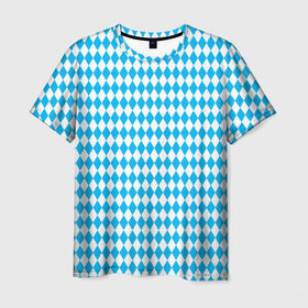 Мужская футболка 3D с принтом Октоберфест (официальный цвет) в Курске, 100% полиэфир | прямой крой, круглый вырез горловины, длина до линии бедер | 