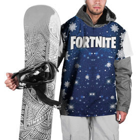Накидка на куртку 3D с принтом Fortnite Новогодний в Курске, 100% полиэстер |  | Тематика изображения на принте: 