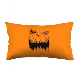 Подушка 3D антистресс с принтом Halloween в Курске, наволочка — 100% полиэстер, наполнитель — вспененный полистирол | состоит из подушки и наволочки на молнии | halloween | orange | pumpkin | scary | оранжевая | страшная | тыква | ужас | хэллоуин
