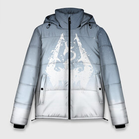 Мужская зимняя куртка 3D с принтом TES SKYRIM в Курске, верх — 100% полиэстер; подкладка — 100% полиэстер; утеплитель — 100% полиэстер | длина ниже бедра, свободный силуэт Оверсайз. Есть воротник-стойка, отстегивающийся капюшон и ветрозащитная планка. 

Боковые карманы с листочкой на кнопках и внутренний карман на молнии. | christmas | dovahkiin | dragon | dragonborn | fus ro dah | rpg | skyrim | snow | tes | the elder scrolls | winter is coming | докавин | драконы | новогодний | новый год | рпг | снег