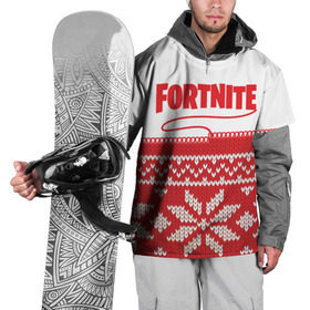 Накидка на куртку 3D с принтом Fortnite Новогодний в Курске, 100% полиэстер |  | Тематика изображения на принте: 