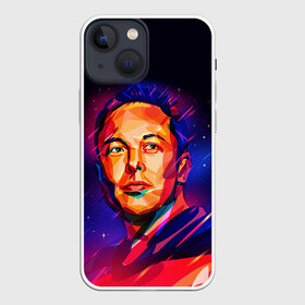 Чехол для iPhone 13 mini с принтом Яркий Илон Маск в Курске,  |  | elon | falcon | mars | musk | reeve | spascex | tesla | инженер | космос | ракета