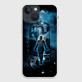 Чехол для iPhone 13 mini с принтом Doctor Who в Курске,  |  | doctor | series | space | tardis | time | travel | who | времени | время | доктор | космос | кто | пространство | путешествия | сериал | сериалы | тардис