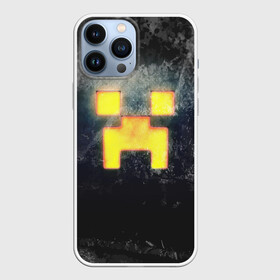 Чехол для iPhone 13 Pro Max с принтом BLACK Creeper в Курске,  |  | craft | creeper | enderman | mine | minecraft | miner | online | skeleton | sword | tnt | world | zombie | динамит | зомби | игра | игры | кирка | крипер | майнер | майнкрафт | меч | мир | онлайн | скелетон