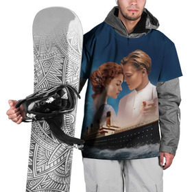 Накидка на куртку 3D с принтом Титаник в Курске, 100% полиэстер |  | Тематика изображения на принте: 