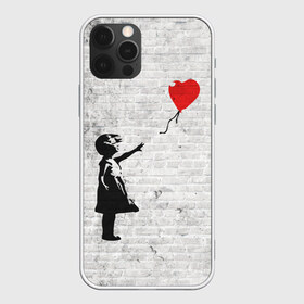Чехол для iPhone 12 Pro Max с принтом Бэнкси Девочка с Шаром в Курске, Силикон |  | art | balloon | banksy | culture | girl | graffity | heart | hearts | red | арт | бэнкси | граффити | девочка | девочка с шаром | красный | красным | культура | сердечки | сердечко | сердце | стрит | шар | шарик | шариком