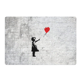 Магнитный плакат 3Х2 с принтом Бэнкси: Девочка с Шаром в Курске, Полимерный материал с магнитным слоем | 6 деталей размером 9*9 см | art | balloon | banksy | culture | girl | graffity | heart | hearts | red | арт | бэнкси | граффити | девочка | девочка с шаром | красный | красным | культура | сердечки | сердечко | сердце | стрит | шар | шарик | шариком