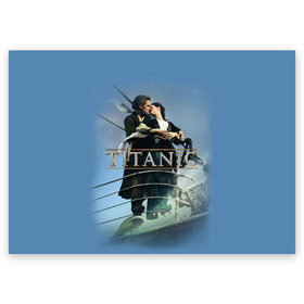 Поздравительная открытка с принтом Титаник постер в Курске, 100% бумага | плотность бумаги 280 г/м2, матовая, на обратной стороне линовка и место для марки
 | Тематика изображения на принте: 