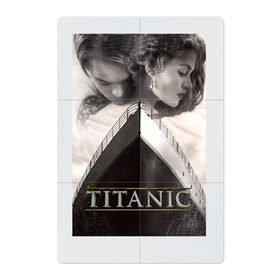 Магнитный плакат 2Х3 с принтом Титаник в Курске, Полимерный материал с магнитным слоем | 6 деталей размером 9*9 см | Тематика изображения на принте: titanic | титаник