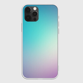 Чехол для iPhone 12 Pro Max с принтом Iphone Theme в Курске, Силикон |  | blue | gradient | iphone | purple | theme | айфон | градиент | заставка | тема