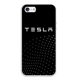 Чехол для iPhone 5/5S матовый с принтом TESLA в Курске, Силикон | Область печати: задняя сторона чехла, без боковых панелей | auto | car | cars | coil | electro | elon | future | logo | moto | motors | musk | pixel | tesla | авто | автомобили | автомобиль | будущее | илон | лого | логотип | маск | мото | моторс | символ | тесла | электричество | электро