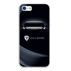 Чехол для iPhone 5/5S матовый с принтом Tesla Model 3 в Курске, Силикон | Область печати: задняя сторона чехла, без боковых панелей | auto | car | cars | coil | electro | elon | future | logo | moto | motors | musk | pixel | tesla | авто | автомобили | автомобиль | будущее | илон | лого | логотип | маск | мото | моторс | символ | тесла | электричество | электро