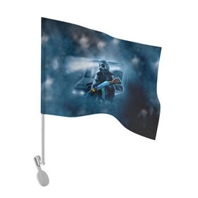 Флаг для автомобиля с принтом Counter-Strike в Курске, 100% полиэстер | Размер: 30*21 см | counterstrike | counterstrikeglobaloffensive | cs | csgo | gamer | globaloffensive | headshoot | skins | steam | terrorist | глобалофенсив | контрстрайк | кс | ксго | террорист | хэдшот