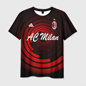 Мужская футболка 3D с принтом AC Milan в Курске, 100% полиэфир | прямой крой, круглый вырез горловины, длина до линии бедер | ac milan | i rossoneri | il diavolo | дьяволы | италия | итальянский | клуб | красно чёрные | лидер | лучший | милан | профессиональный | рекордсмен | самый | спортивный | суперкубок | успешный | форма